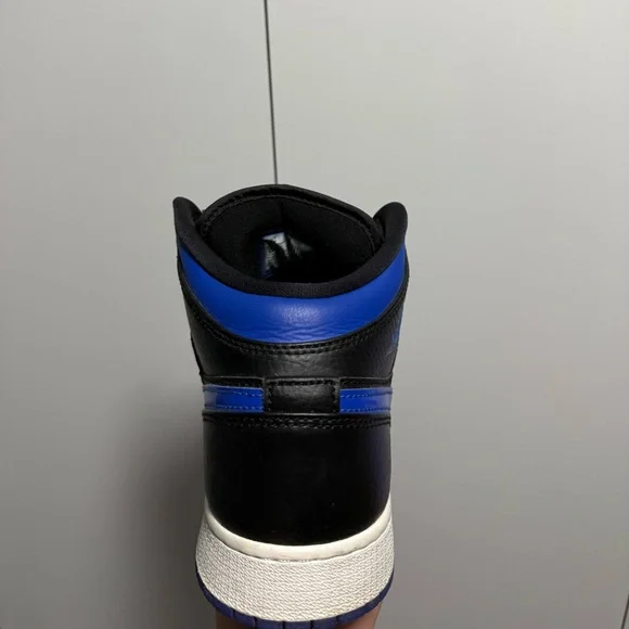 Nike Jordan 1 Mid Black Royal Blue